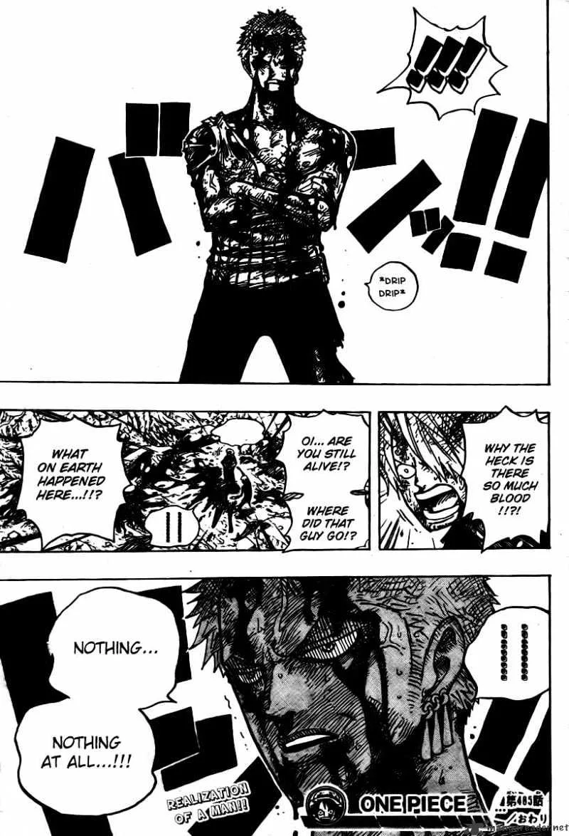 One Piece Chapter 485 page 19