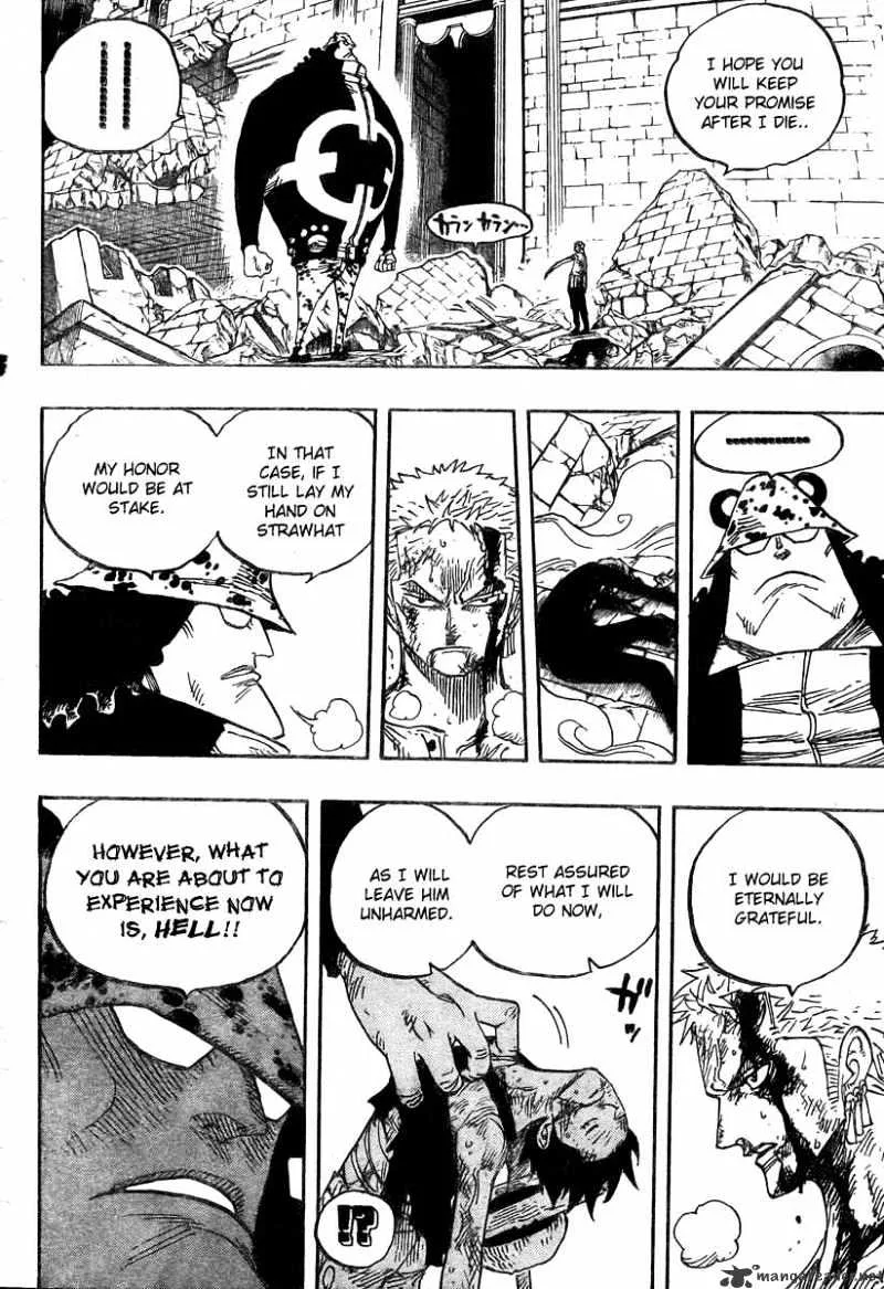 One Piece Chapter 485 page 14