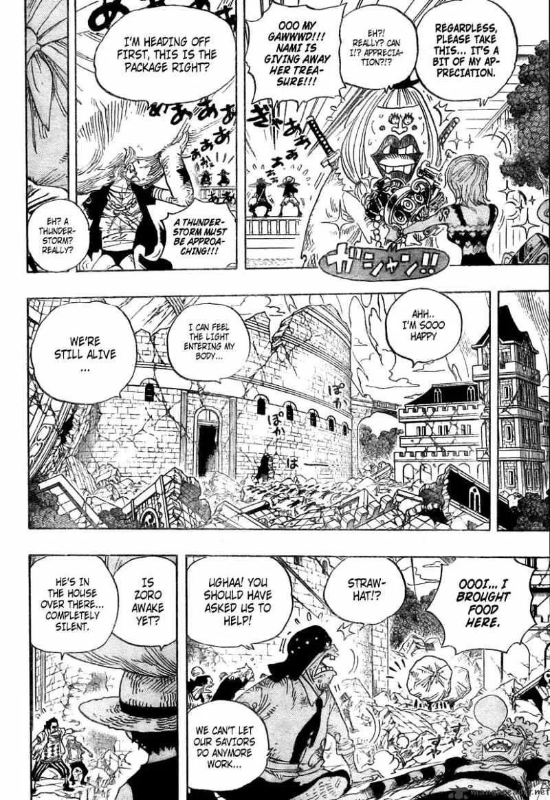 One Piece Chapter 486 page 6