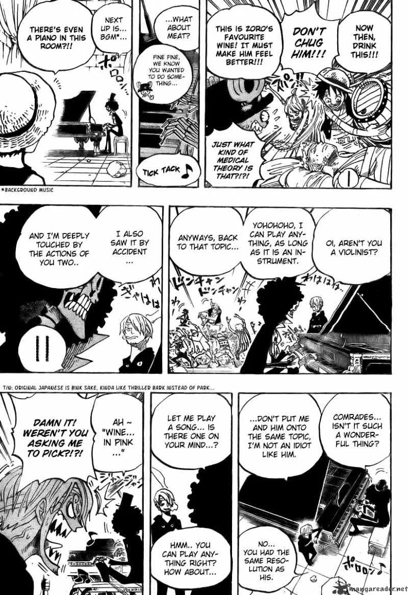 One Piece Chapter 486 page 13