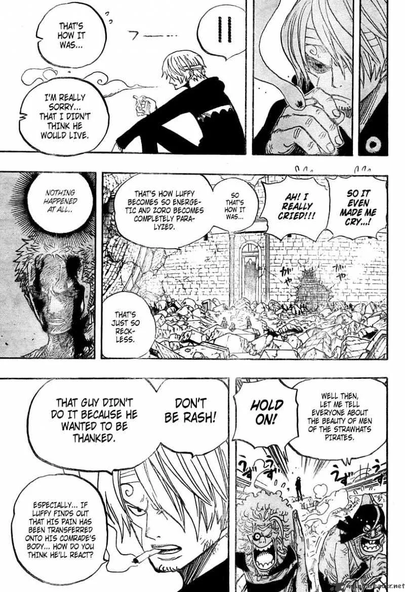One Piece Chapter 486 page 9