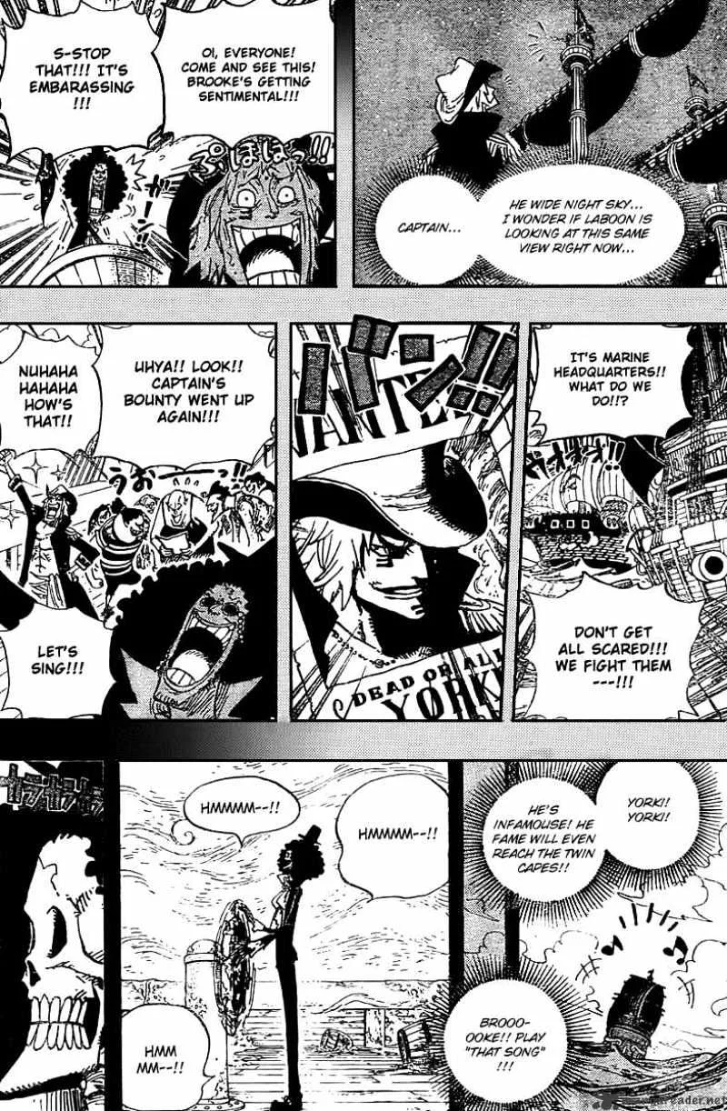 One Piece Chapter 487 page 16