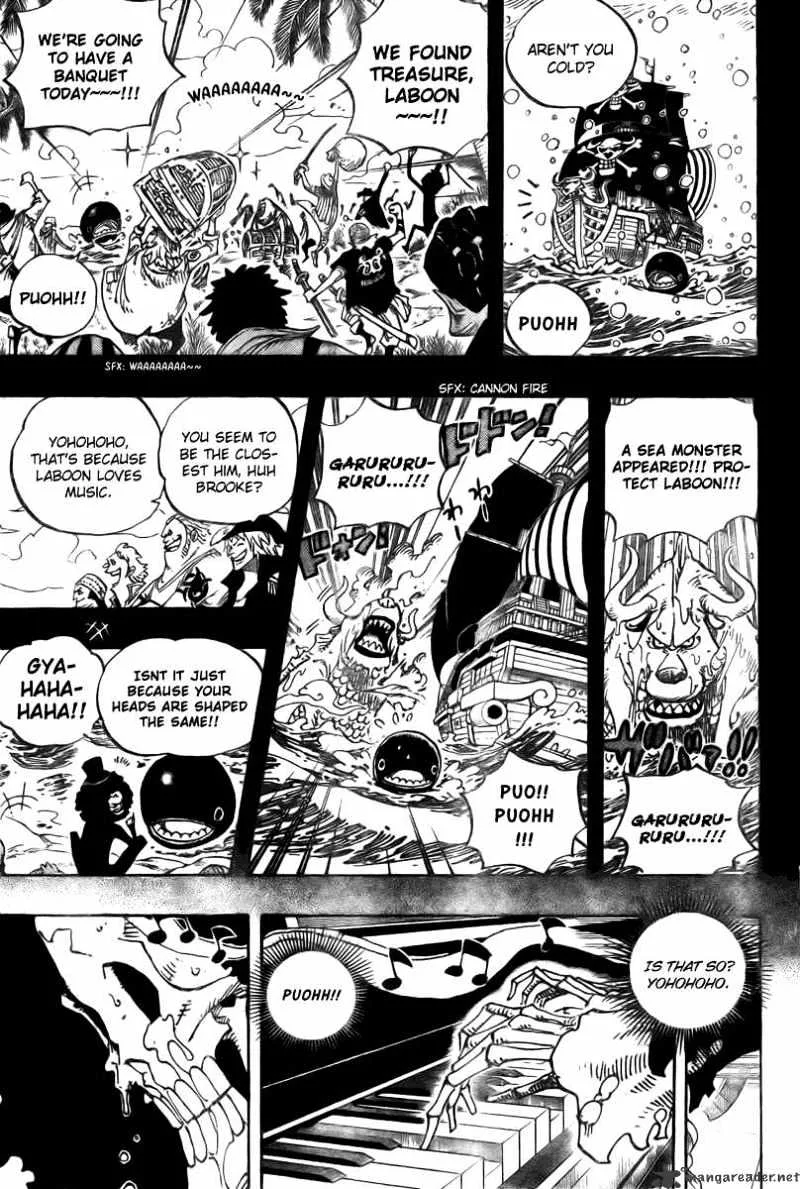 One Piece Chapter 487 page 5