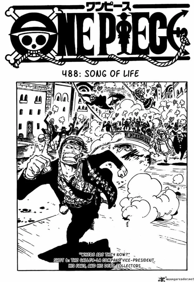 One Piece Chapter 488 page 2