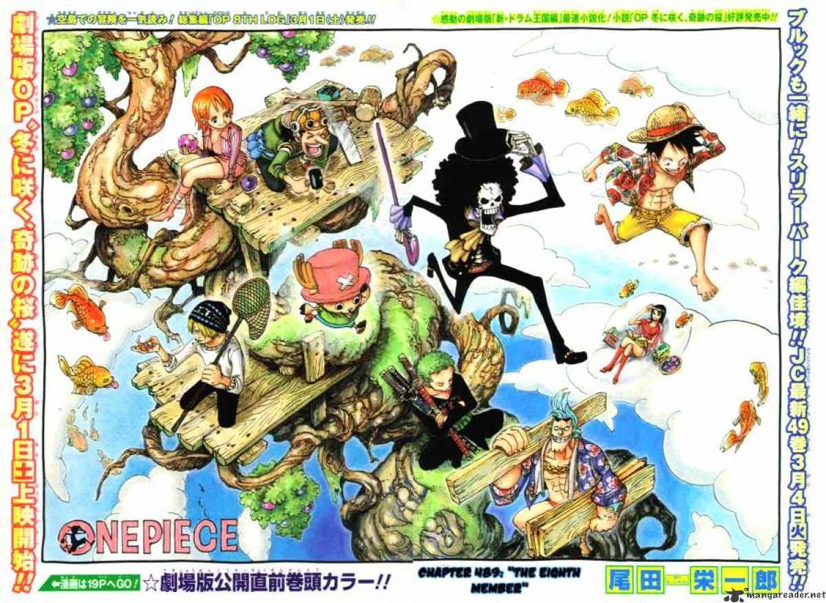 One Piece Chapter 489 page 1
