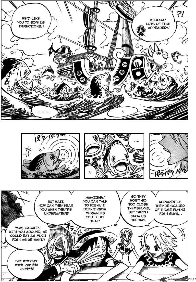 One Piece Chapter 491 page 11