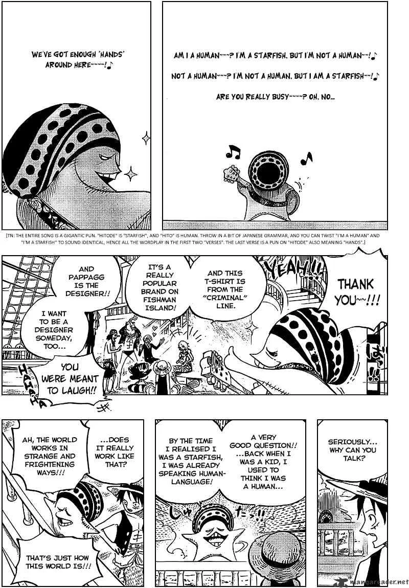 One Piece Chapter 491 page 5