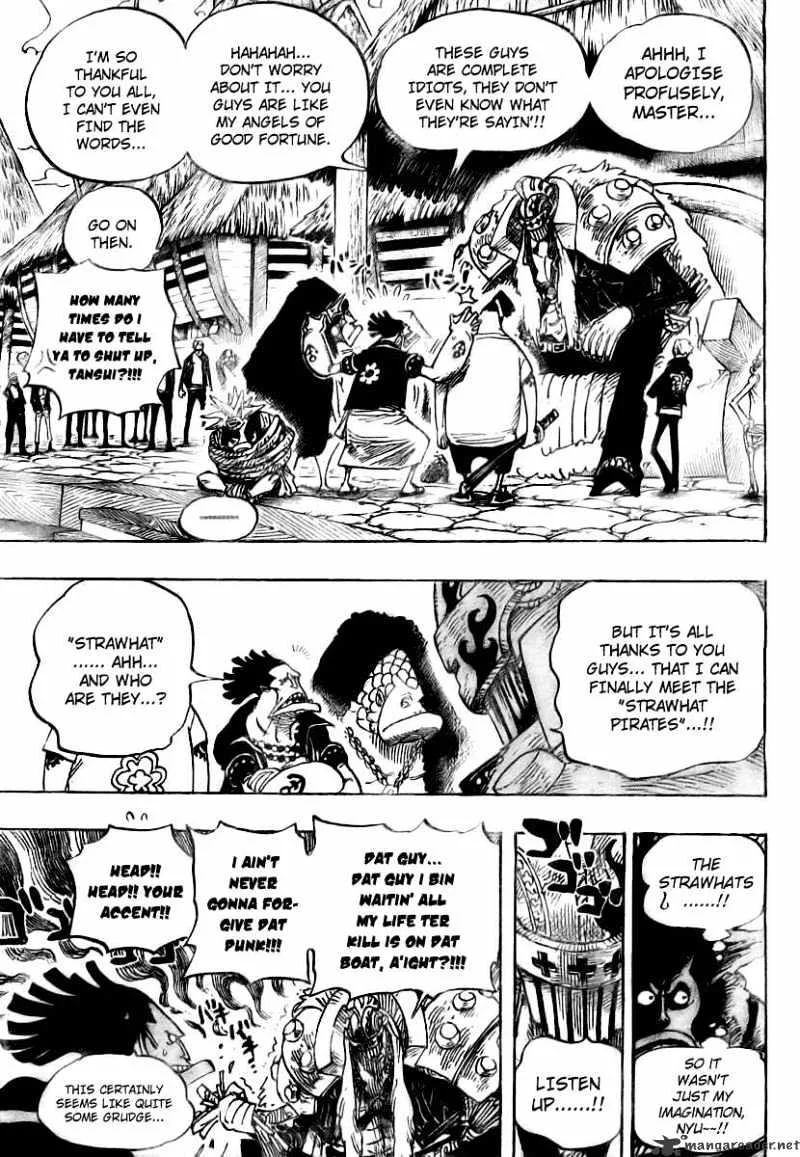 One Piece Chapter 492 page 8