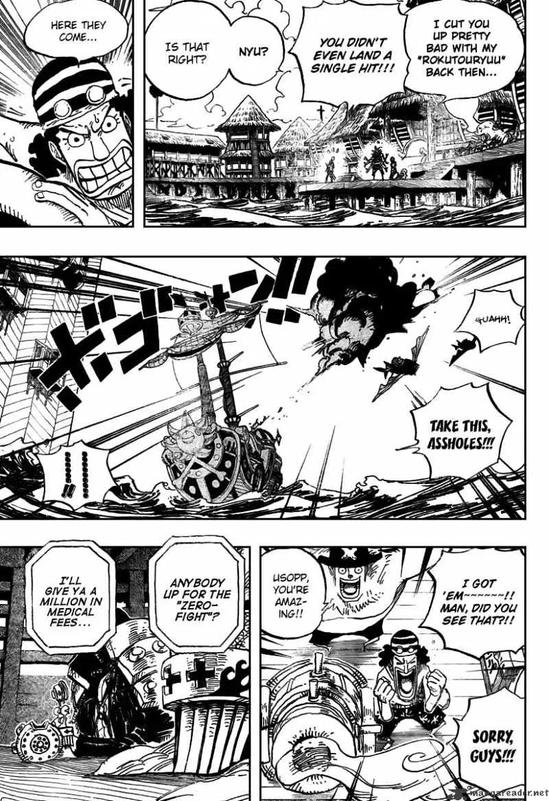 One Piece Chapter 493 page 11