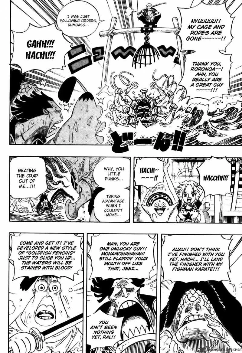 One Piece Chapter 493 page 8