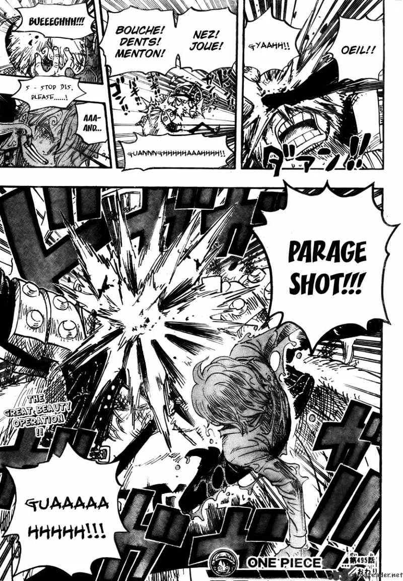 One Piece Chapter 495 page 19