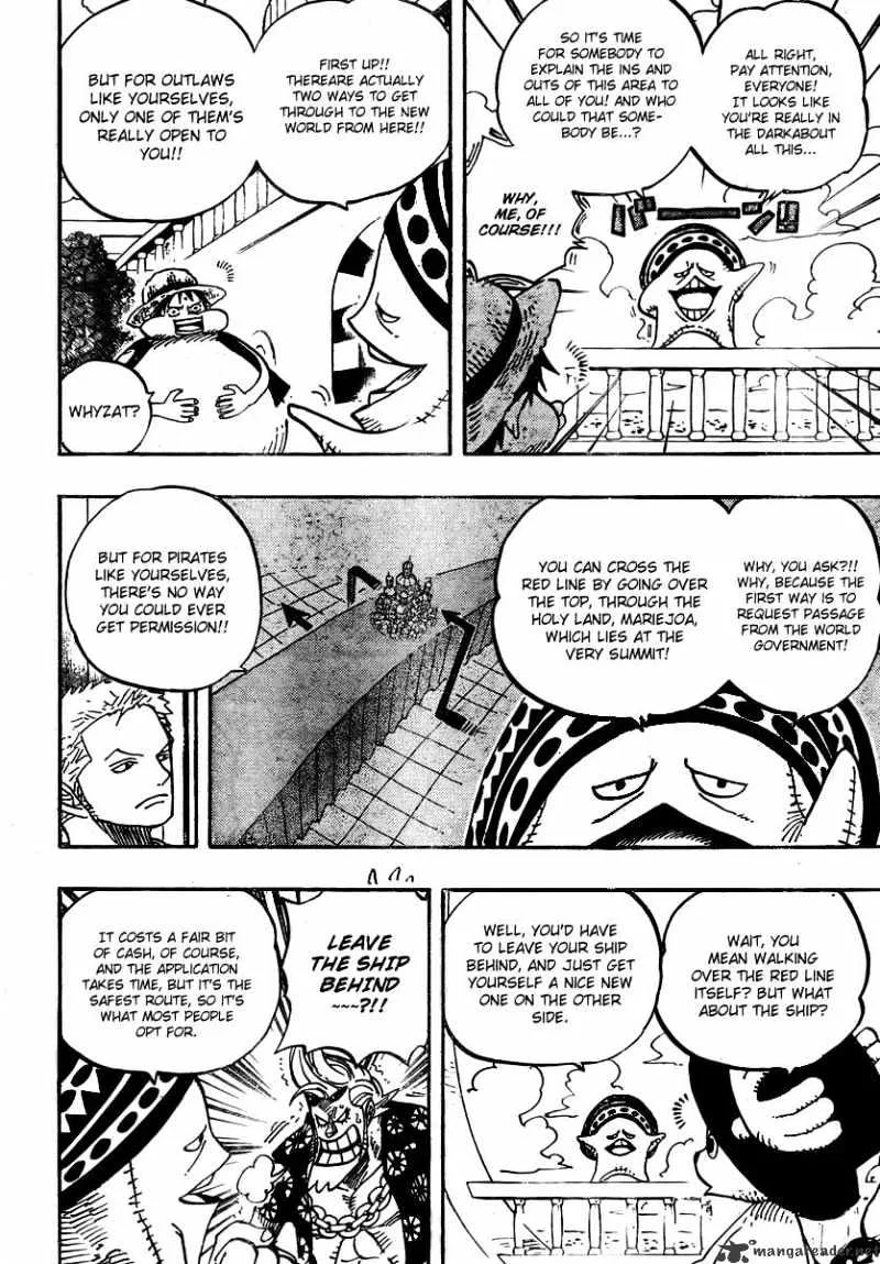 One Piece Chapter 496 page 10