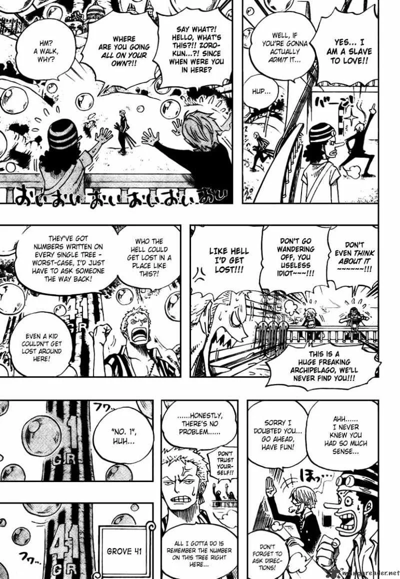 One Piece Chapter 497 page 3