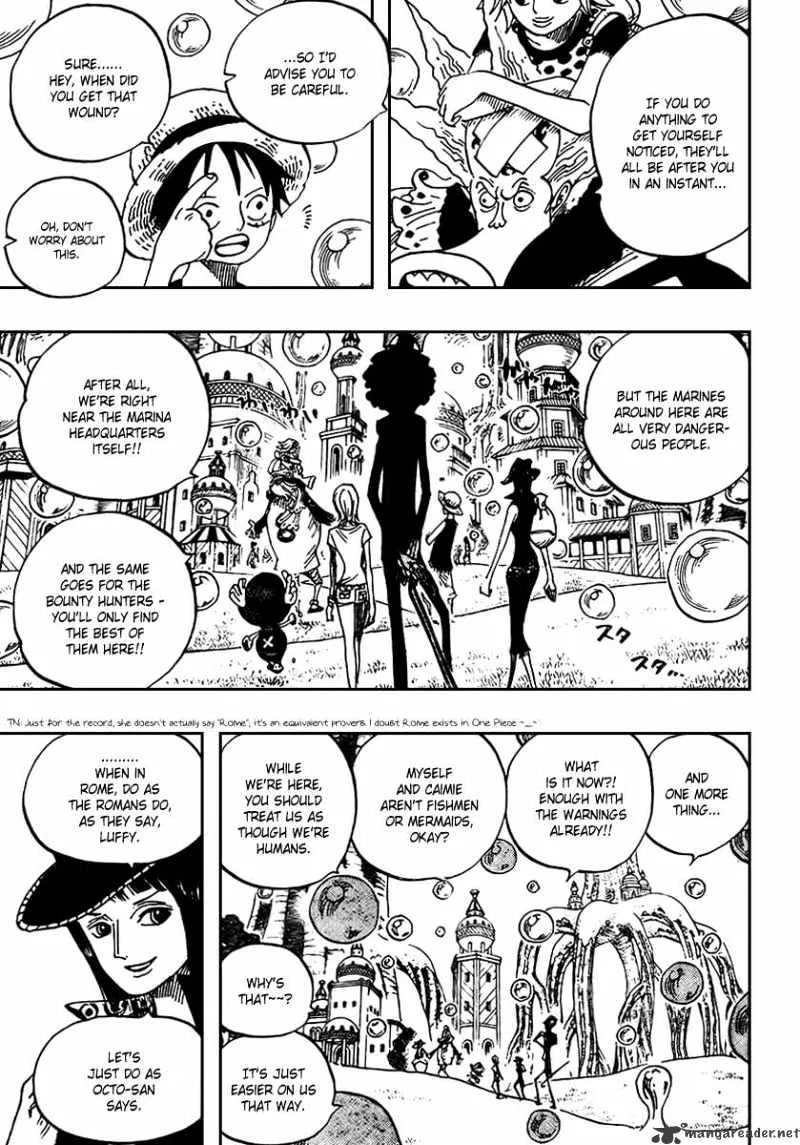 One Piece Chapter 497 page 5