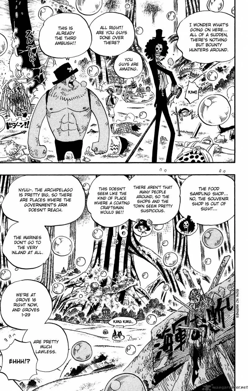 One Piece Chapter 498 page 3