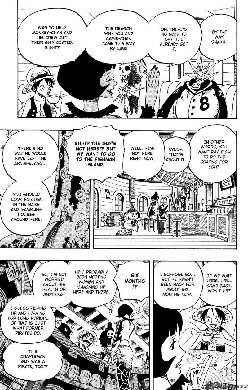 One Piece Chapter 498 page 9