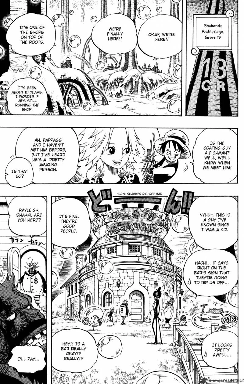 One Piece Chapter 498 page 5