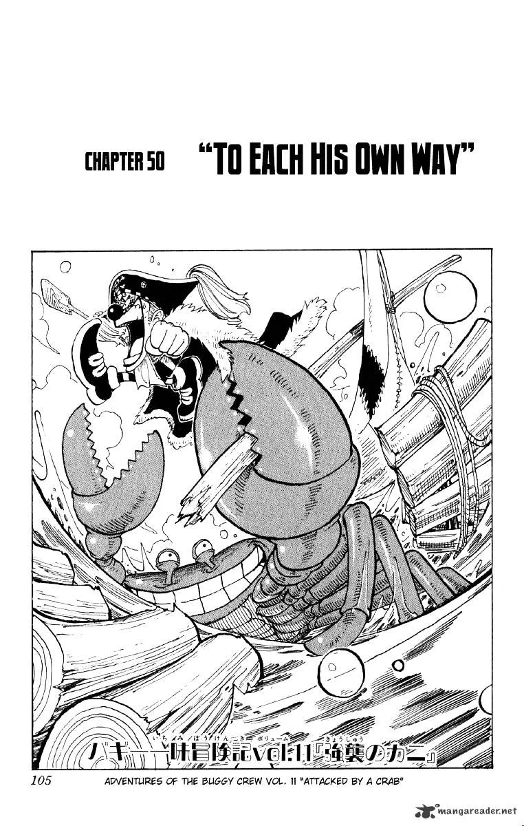 One Piece Chapter 50 page 1