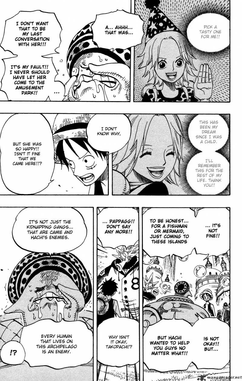 One Piece Chapter 500 page 9