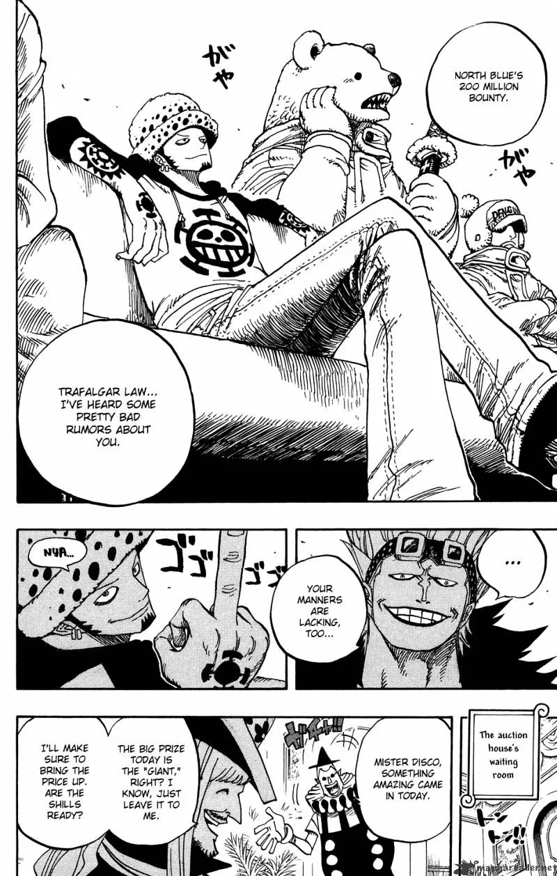 One Piece Chapter 500 page 16