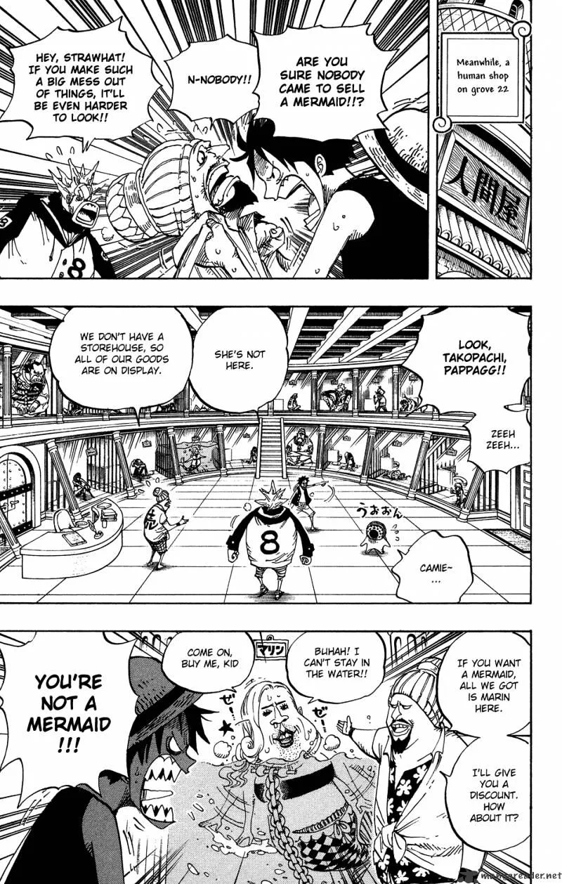 One Piece Chapter 500 page 7