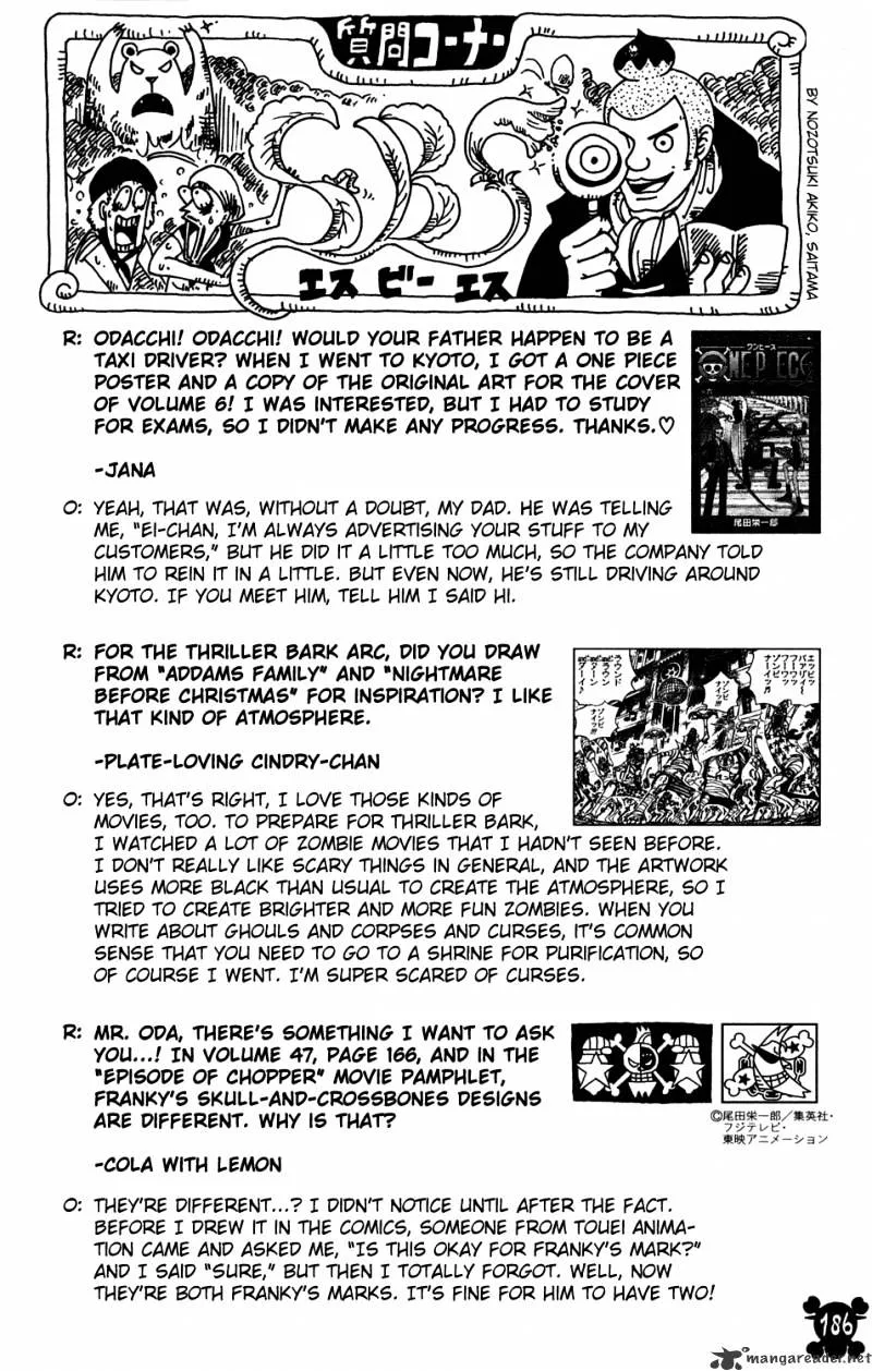 One Piece Chapter 500 page 20