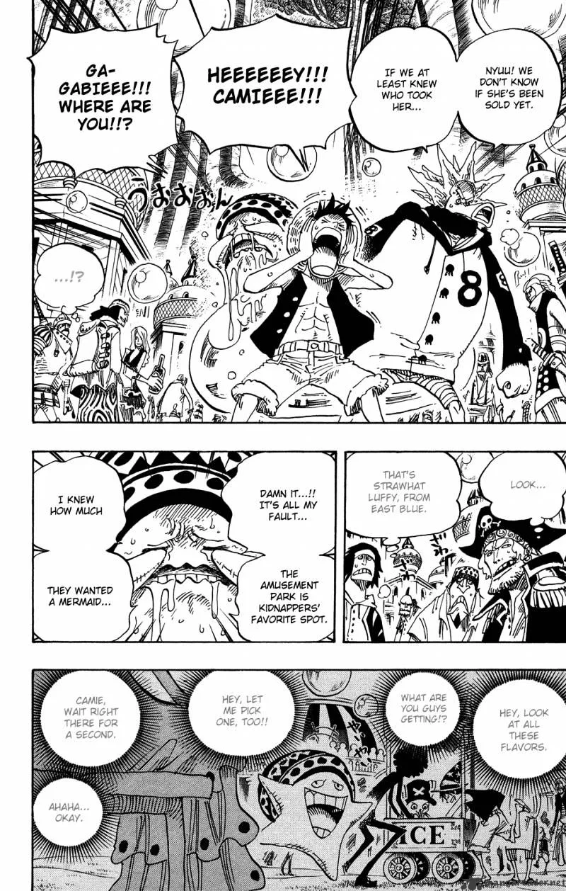 One Piece Chapter 500 page 8