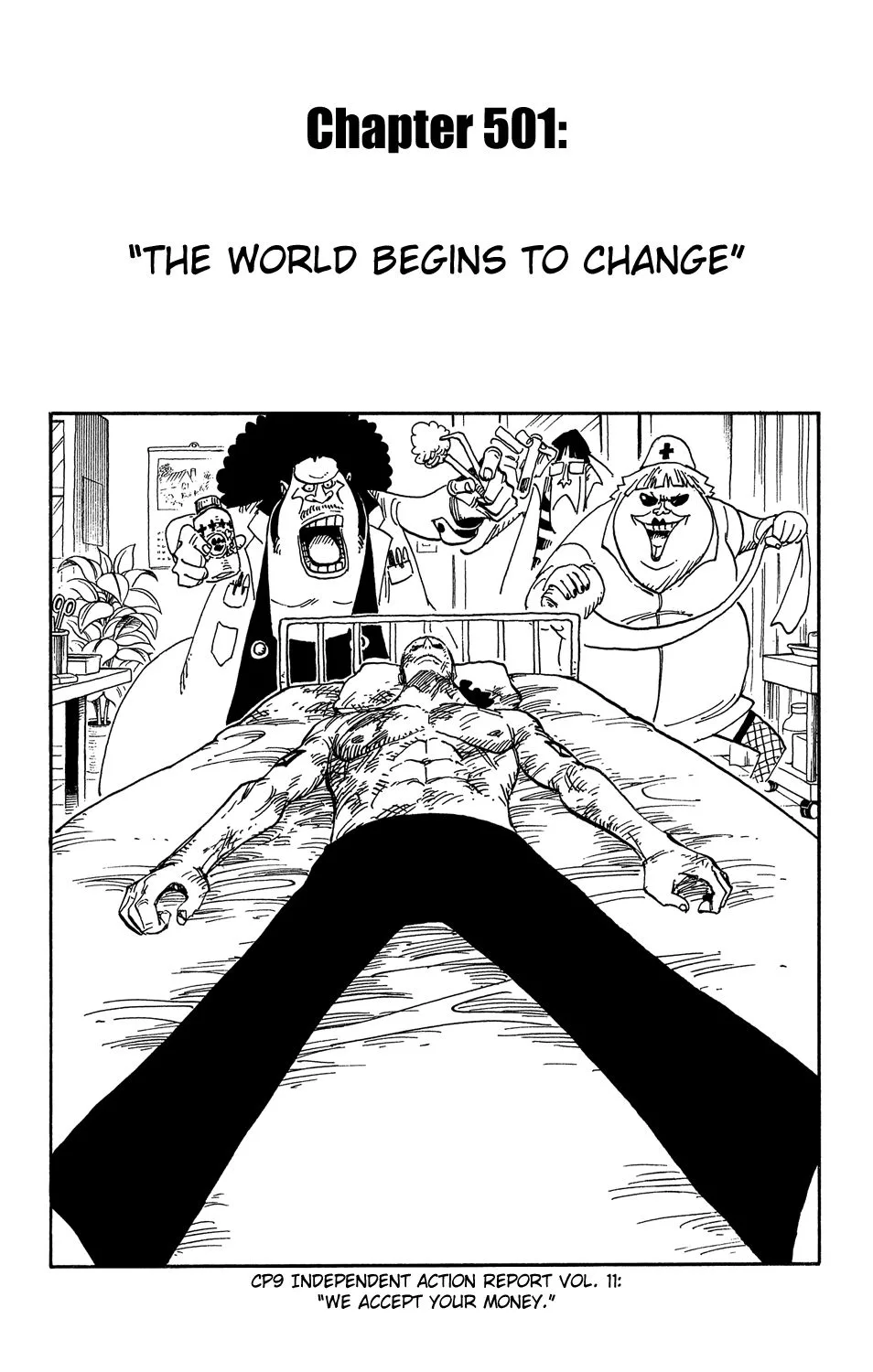 One Piece Chapter 501 page 1
