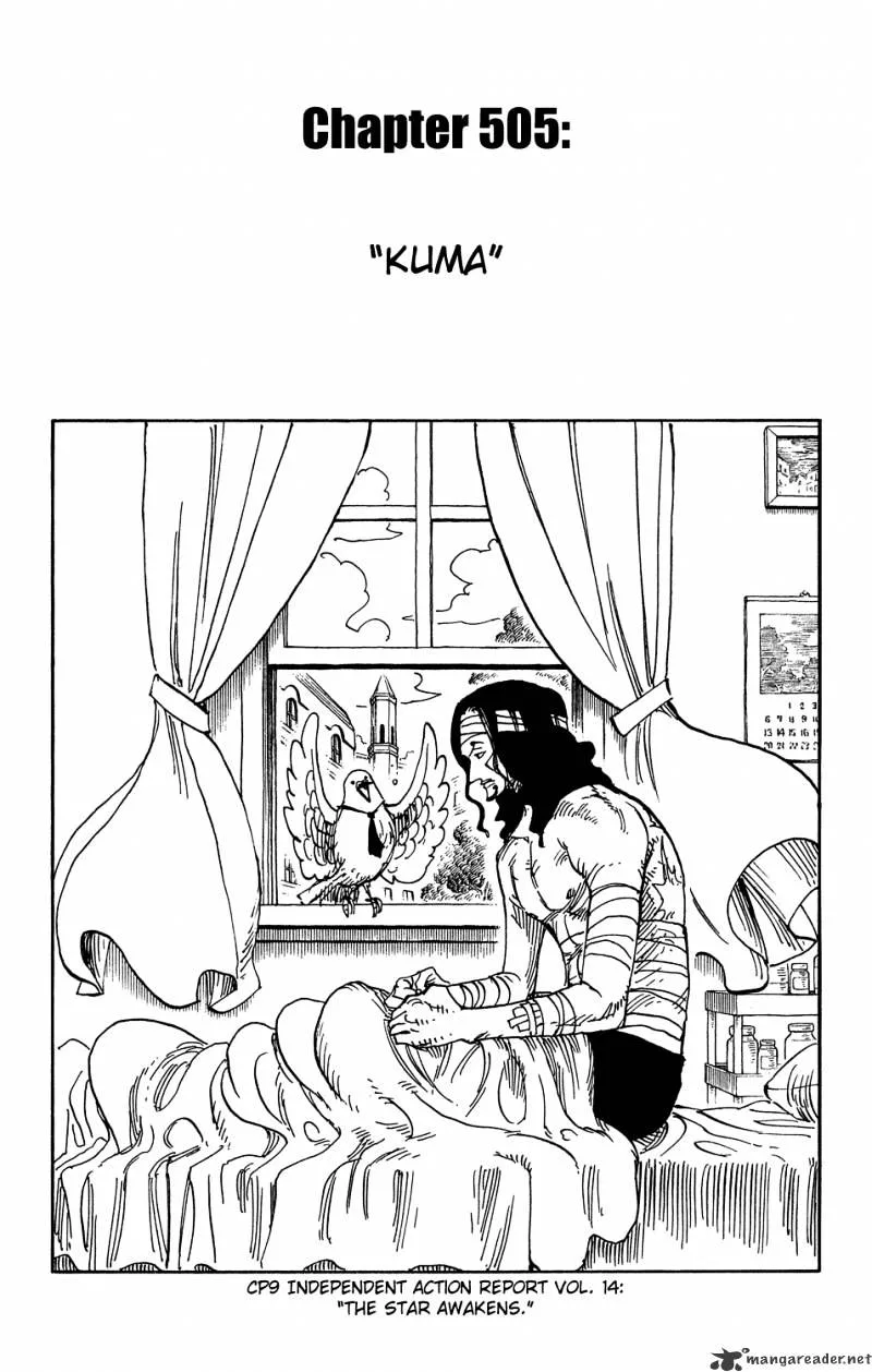 One Piece Chapter 505 page 1