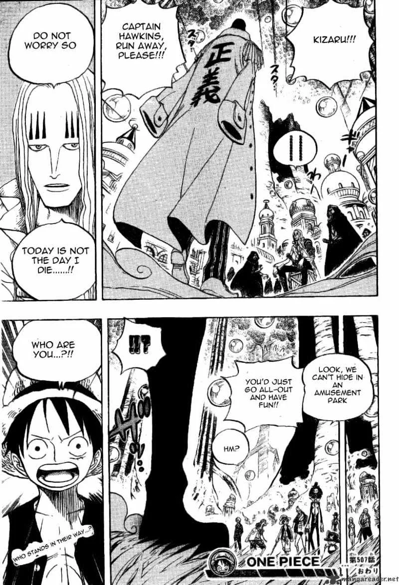 One Piece Chapter 507 page 19