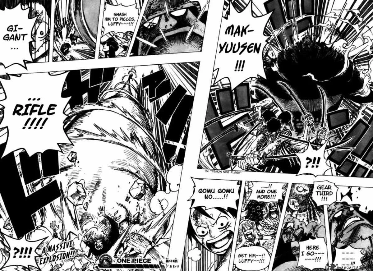 One Piece Chapter 510 page 19