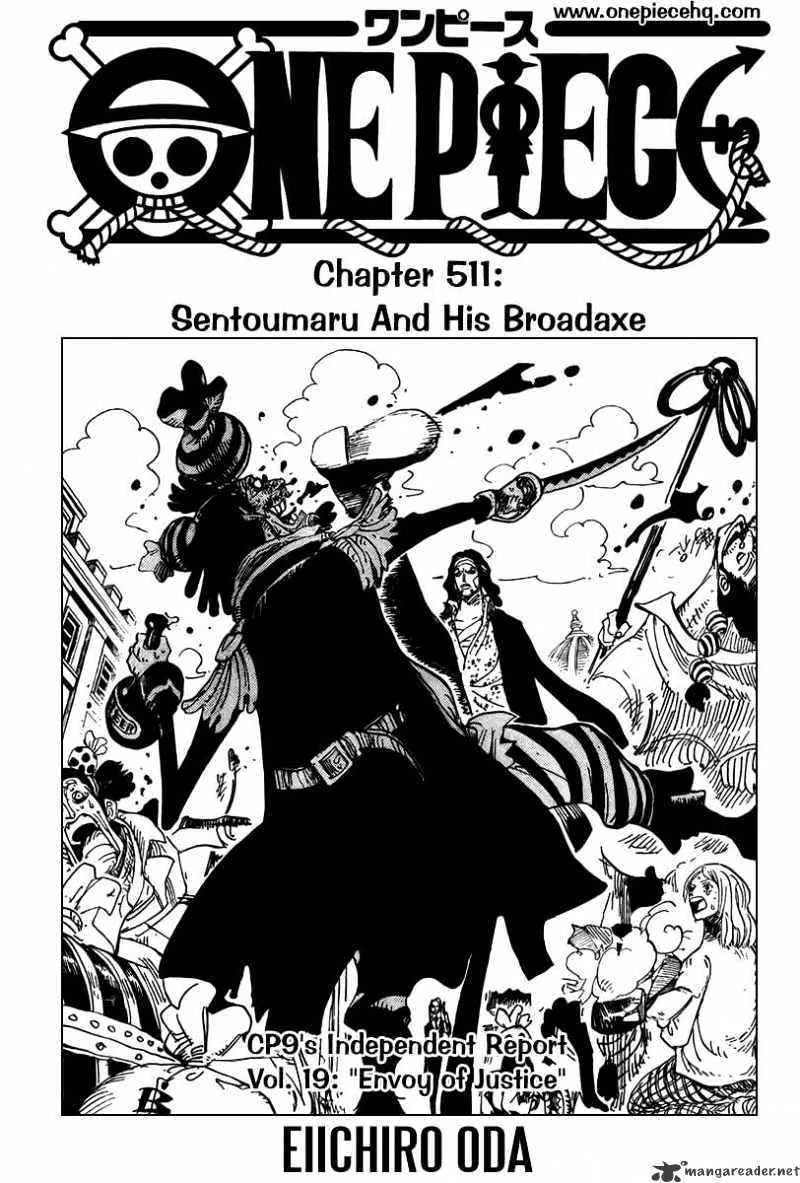 One Piece Chapter 511 page 2