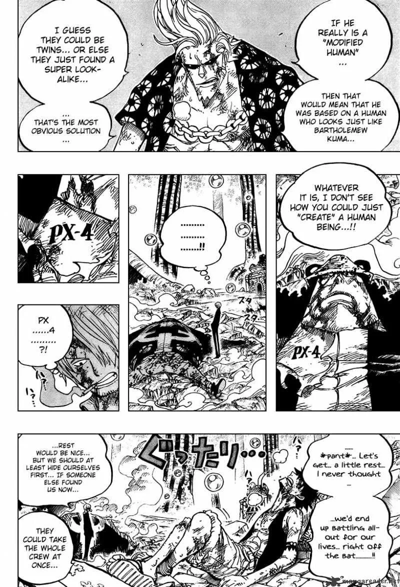 One Piece Chapter 511 page 5
