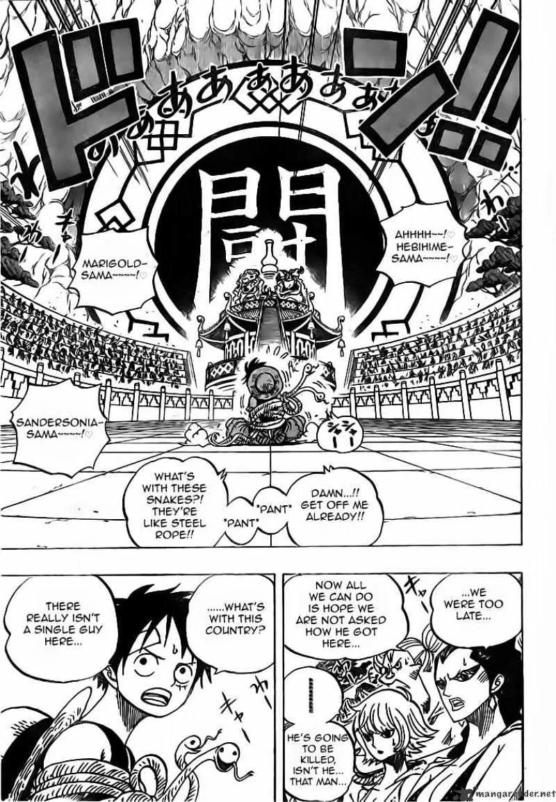 One Piece Chapter 518 page 8