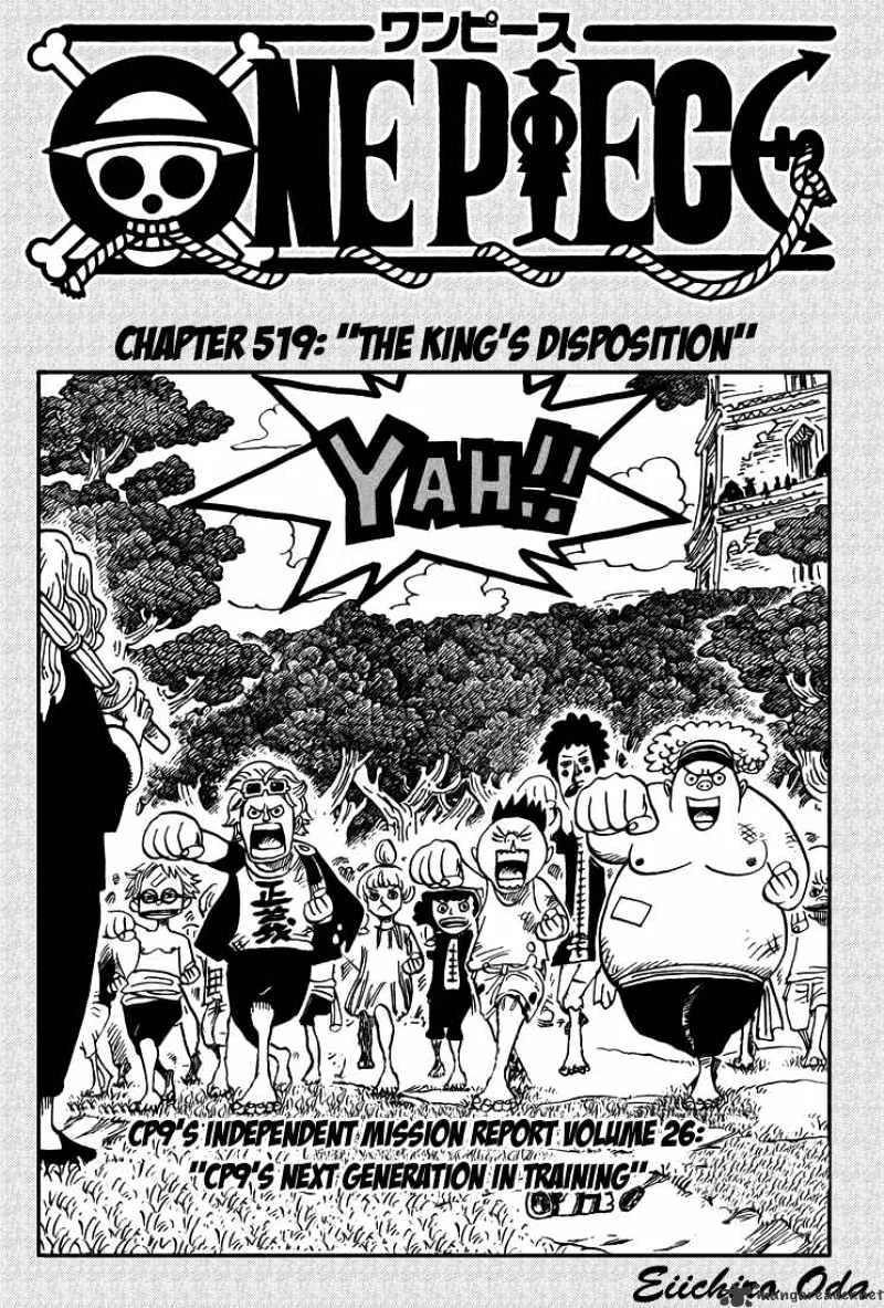 One Piece Chapter 519 page 1