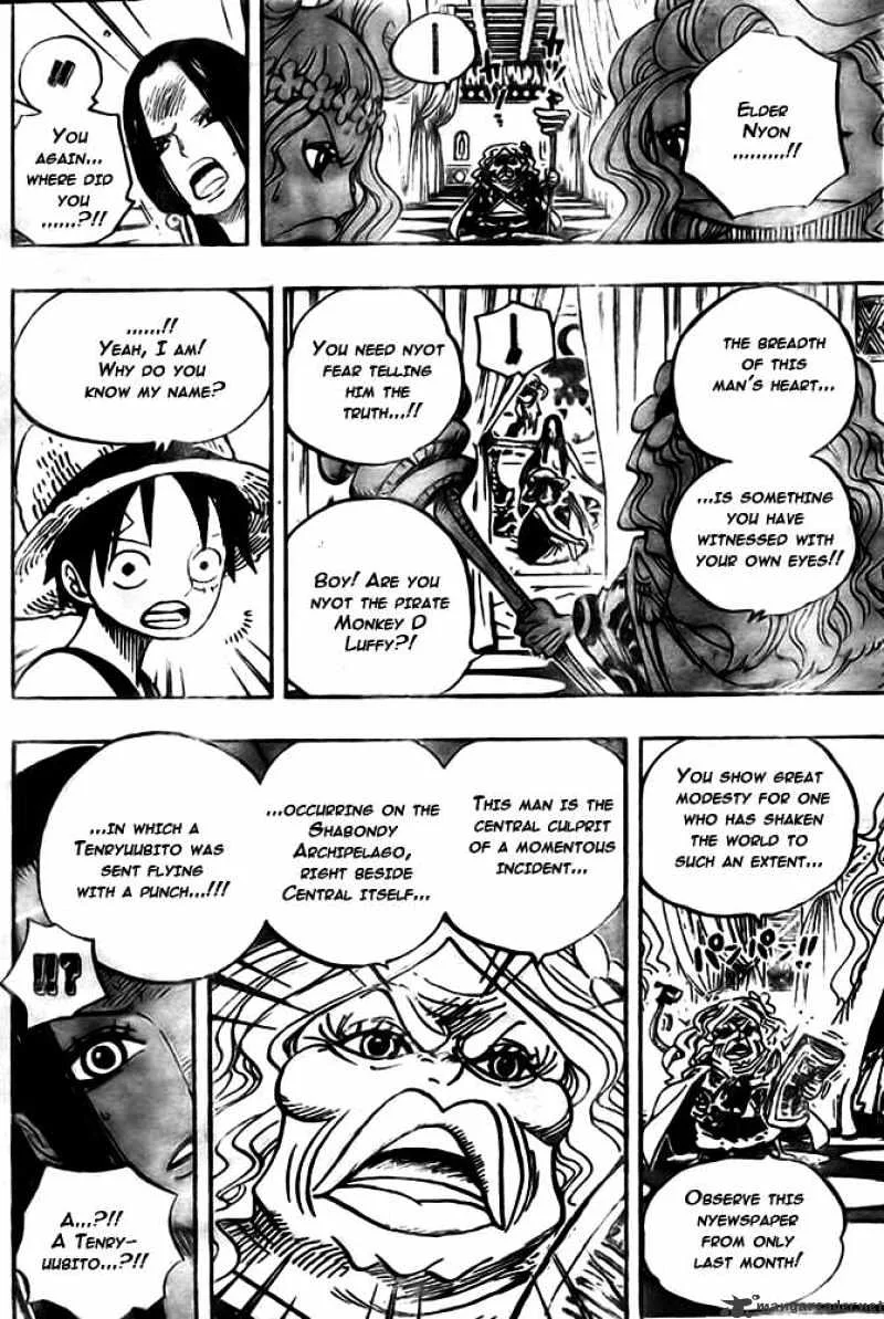 One Piece Chapter 521 page 10