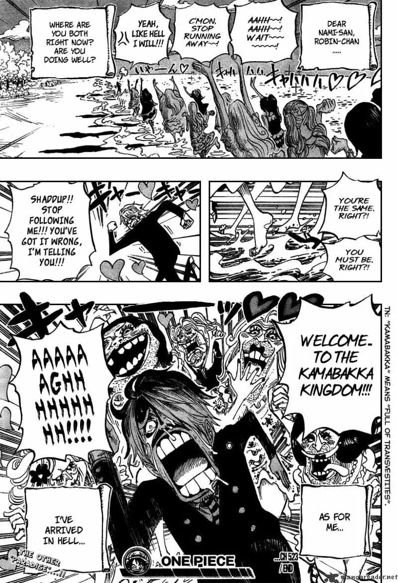 One Piece Chapter 523 page 19
