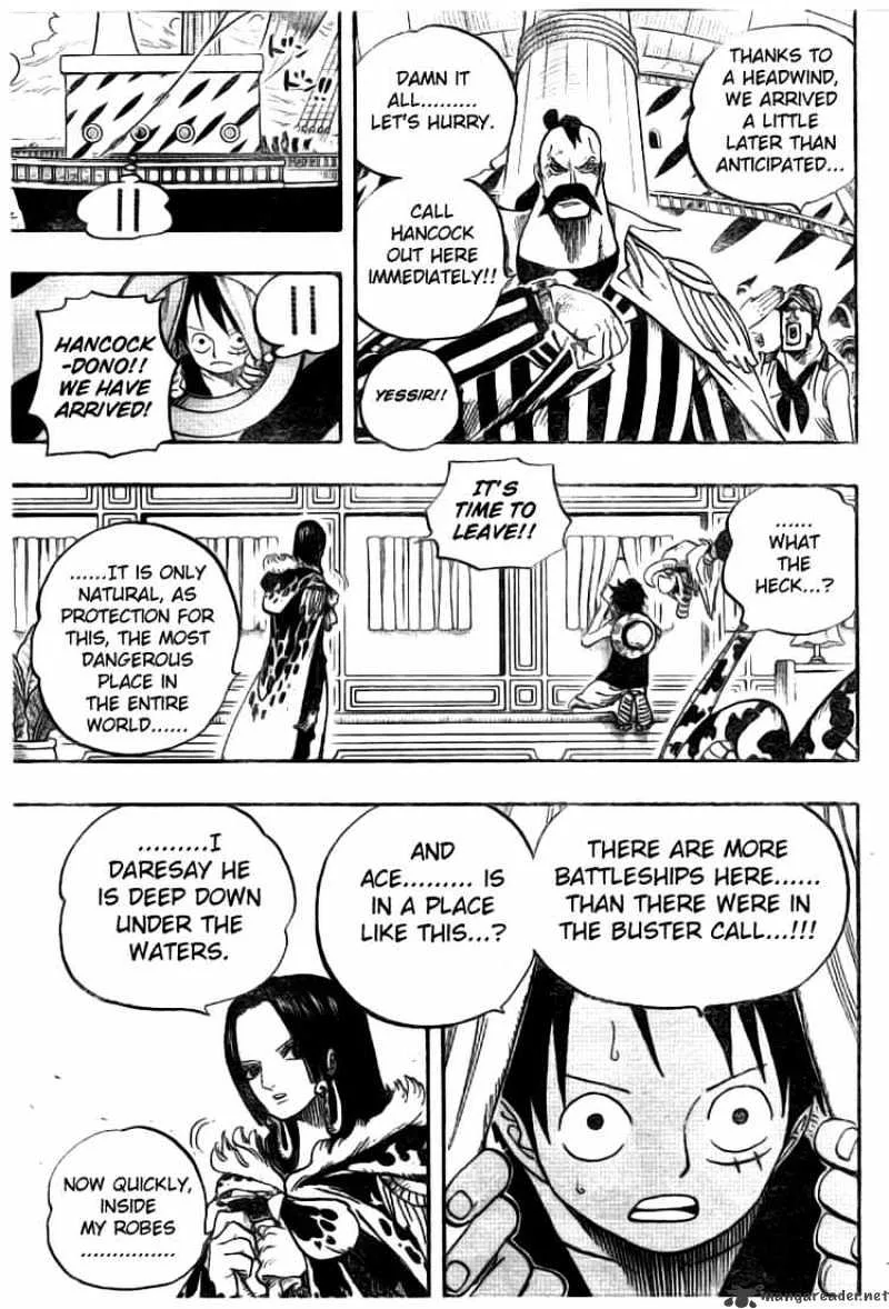 One Piece Chapter 525 page 11