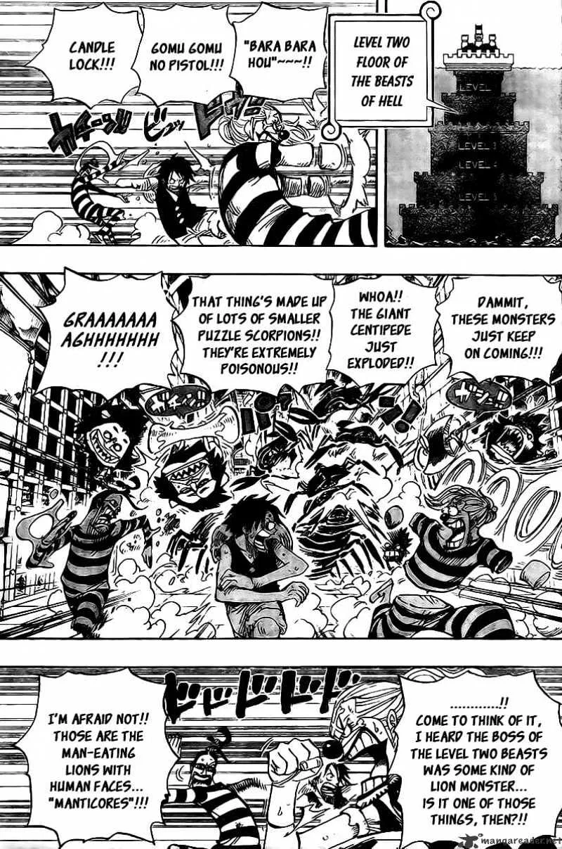One Piece Chapter 529 page 8