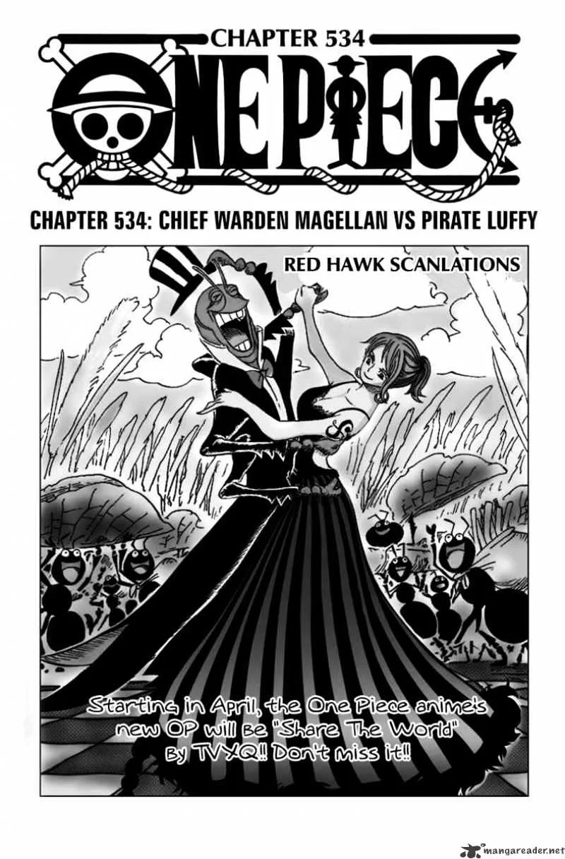 One Piece Chapter 534 page 1