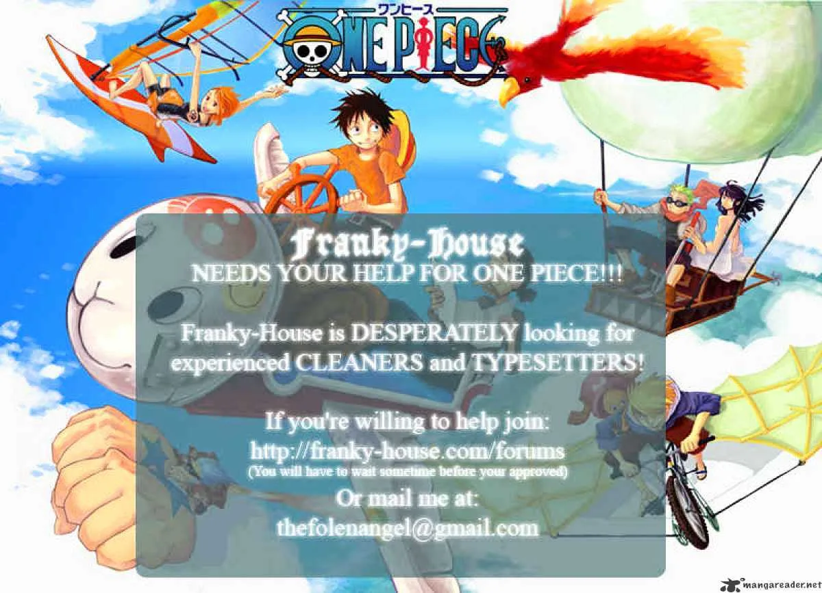 One Piece Chapter 535 page 1