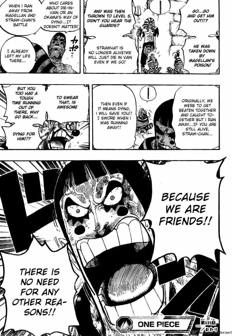 One Piece Chapter 535 page 20
