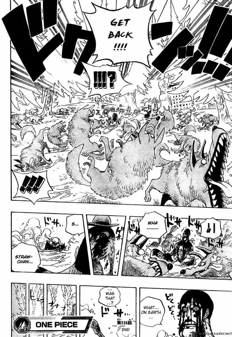 One Piece Chapter 536 page 19