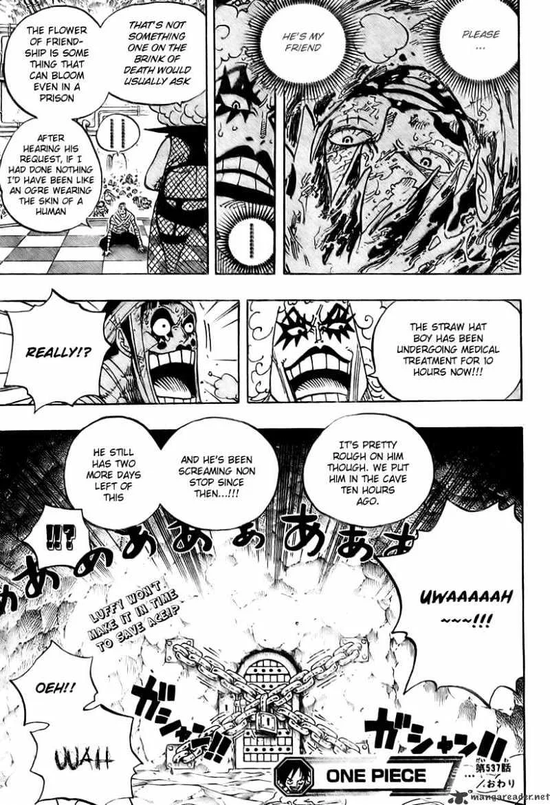 One Piece Chapter 537 page 17
