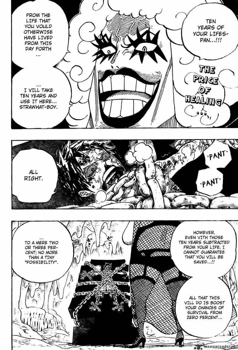 One Piece Chapter 538 page 3
