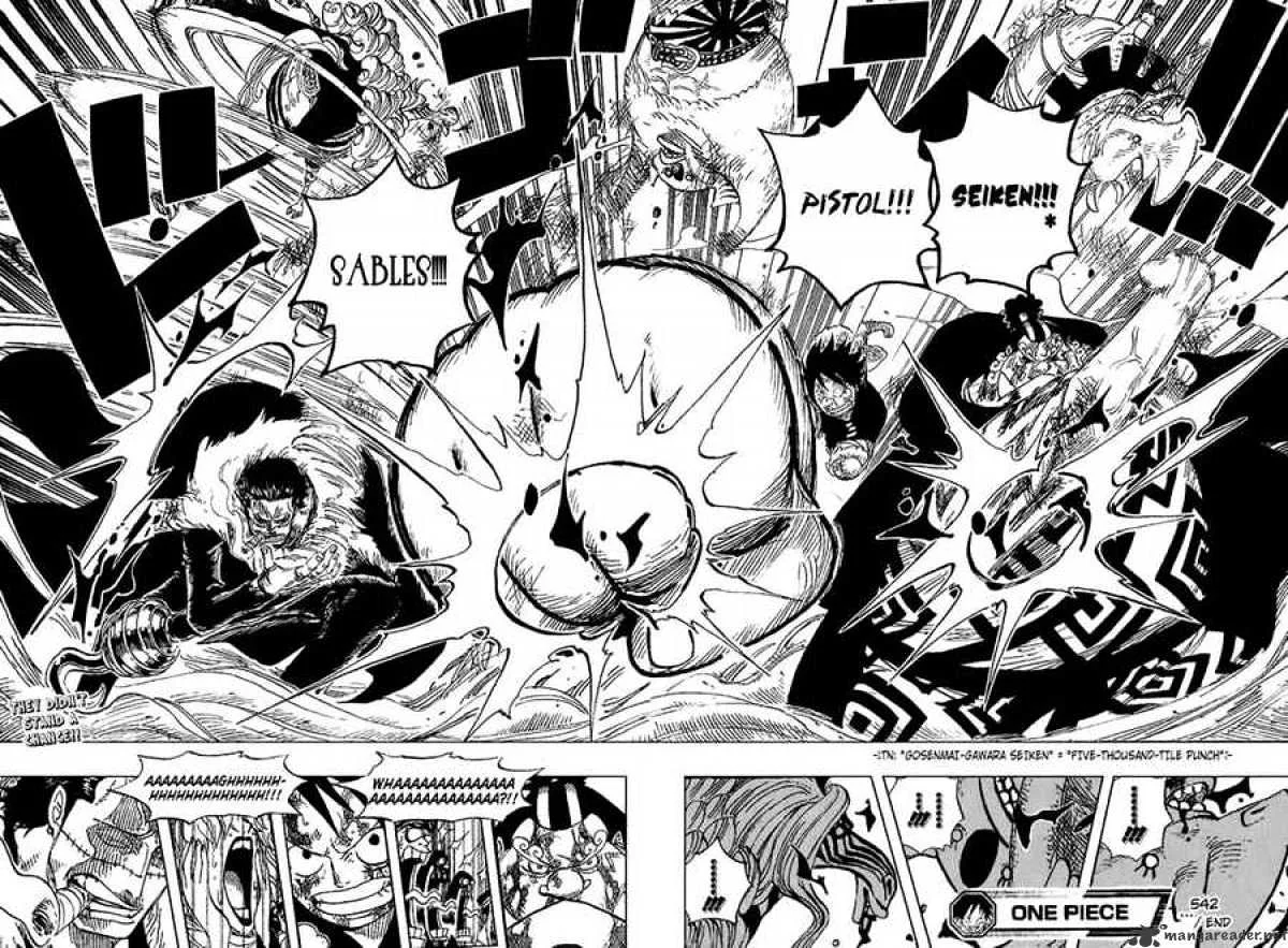 One Piece Chapter 542 page 16