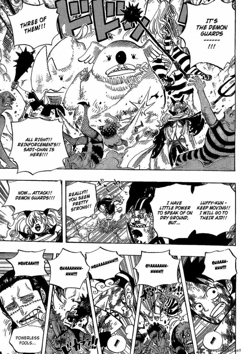 One Piece Chapter 542 page 14
