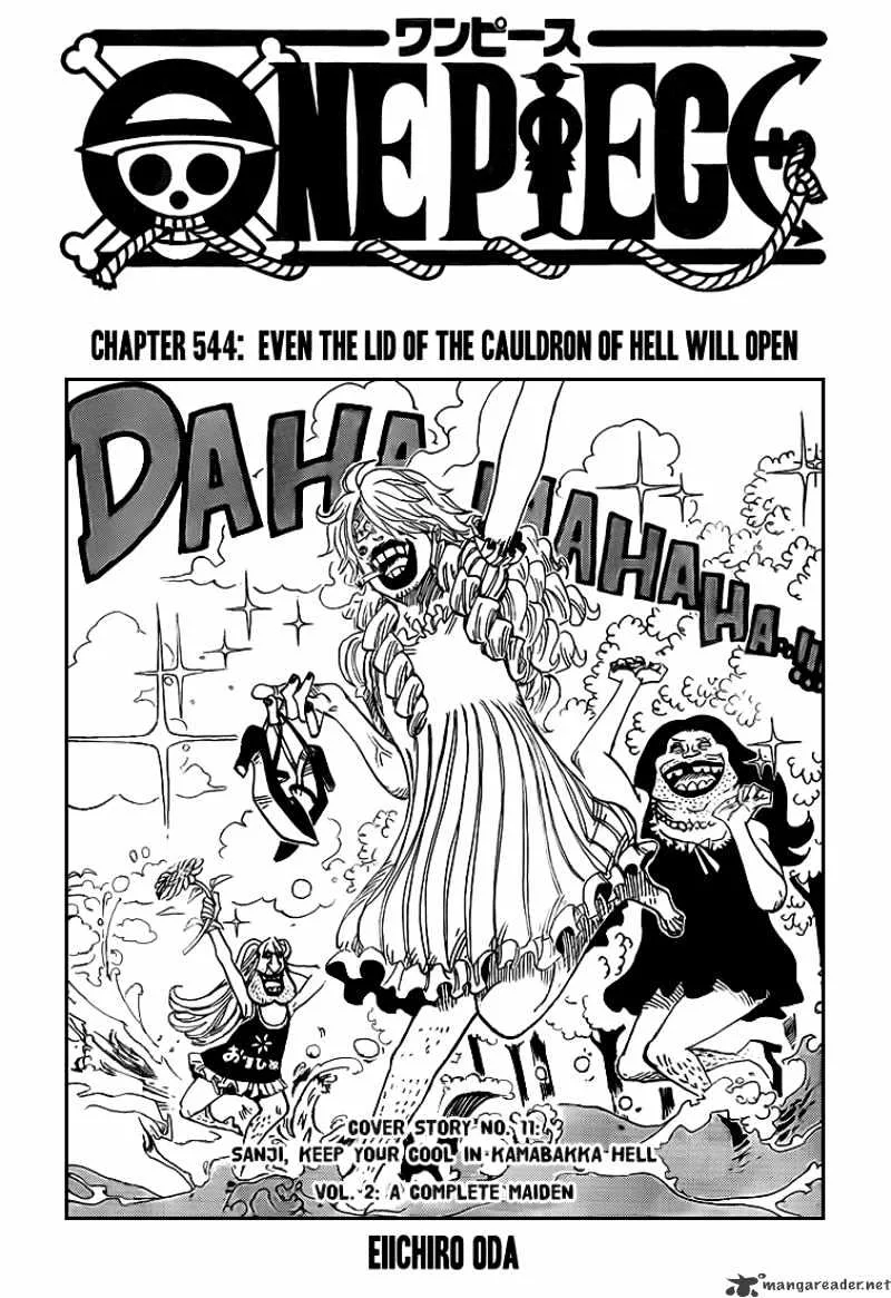 One Piece Chapter 544 page 2