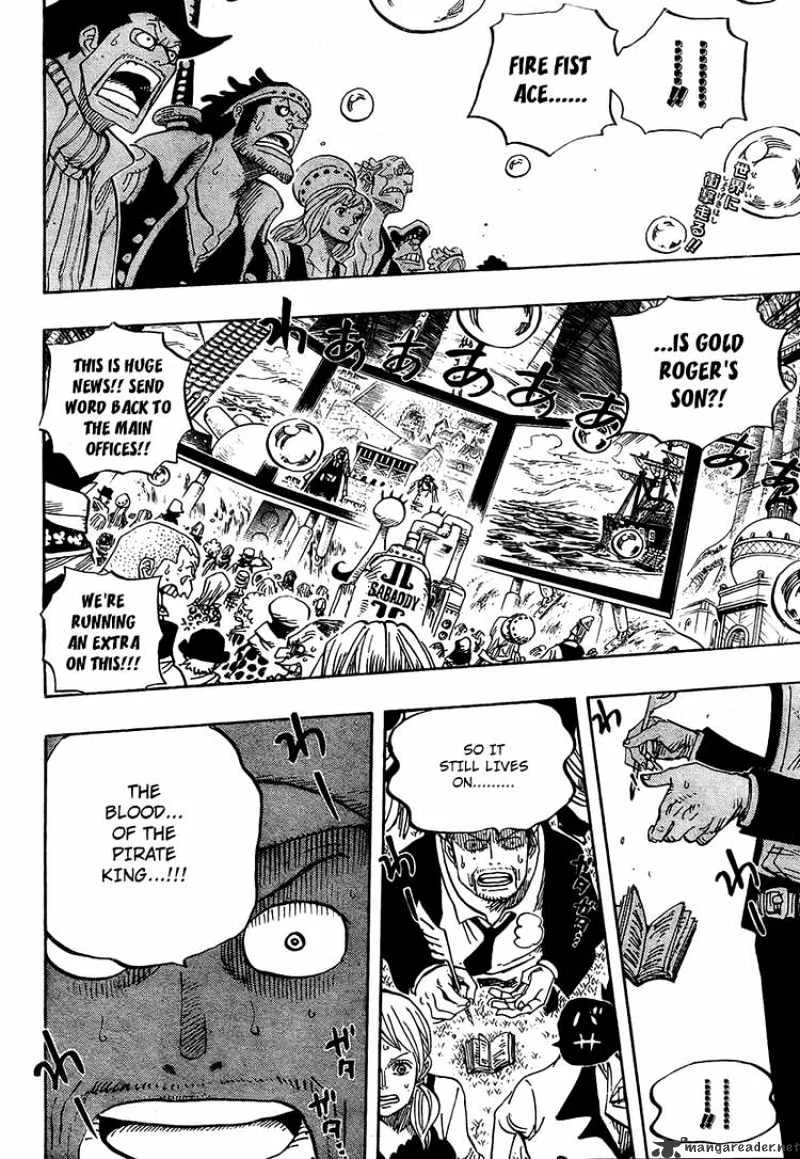One Piece Chapter 551 page 2