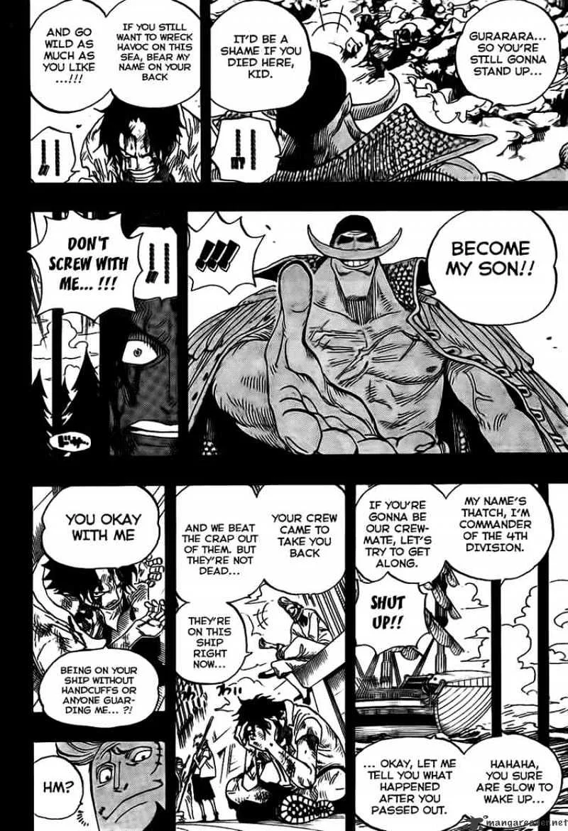One Piece Chapter 552 page 8